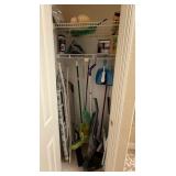 Q - IRONING BOARD, MOPS, BROOMS & MORE (G6)