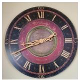 Q - WALL CLOCK 14"DIA (H24)