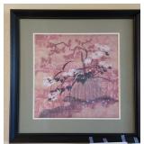 Q - JANE CARROLL "ASIAN BASKET II" ART W/ COA (H7)