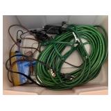 Q - ASSORTED EXTENSION CORDS(G12)