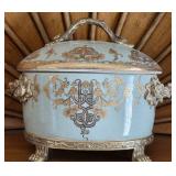 Q - DOMINIC PORCELAIN CACHE POT (L47)