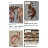 Q - KOKOPELLI TABLETOP SCULPTURE (L40)