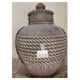 Q - DECORATIVE JAR 17.5"T (K28)