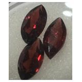 3.75CT GARNET GEMSTONES