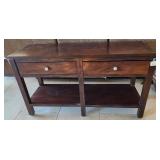 Q - BASSETT CONSOLE TABLE 52"L (H10)