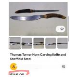 T - VINTAGE CARVING SET (L27)