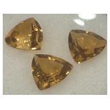 3.32CT CITRINE GEMSTONES