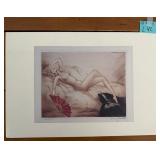 T - LOUIS ICART FRAMED ART 13X18" (L42)
