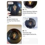 T - 2 COLLECTIBLE KACHINA PLATES (L24)