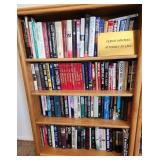 T - MIXED LOT OF BOOKS, BOOKCASE (M16)