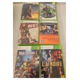 T - LOT OF XBOX GAMES (E122)