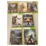 T - LOT OF XBOX GAMES (E124)