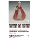 T - ROYAL DOULTON JANET FIGURINE (E17)