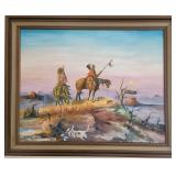 T - FRAMED ART 26X32" (E7)