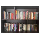 T - MIXED LOT OF BOOKS & BOOKCASE (S3)