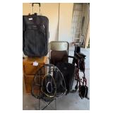 T - SUITCASE, 3-DRAWER CHEST, WHEELCHAIR, MORE
