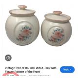 W - 10-PIECE CERAMIC CANISTER SET (K1)