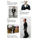 W - LOT OF 4 COLLECTIBLE FIGURINES (E14)