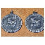 W - 2 STERLING SILVER PEKINGESE CLUB CHARMS (8)