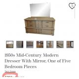 W - HARMONY HOUSE CHEST OF DRAWERS W/ MIRROR