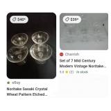 W - MCM NORITAKE STEMWARE (E29)