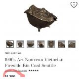 W - 19TH CENTURY COAL SCUTTLE (E68)
