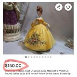 W - LOT OF 3 COLLECTIBLE FIGURINES (E13)