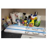 Y - MIXED LOT OF CLEANING SUPPLIES & LIGHTING(A26)