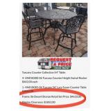 Y - PATIO PUB TABLE W/ 4 STOOLS (Y4)