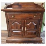 Y - ETHAN ALLEN ANTIQUED PINE CABINETY/NIGHTSTAND