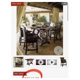 Y - TOMMY BAHAMA DINING TABLE W/ 4 CHAIRS (L6)