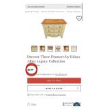 Y - ETHAN ALLEN 3-DRAWER CHEST (R7)