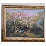 J - CLAUDE MONET ART FRAMED (E76)