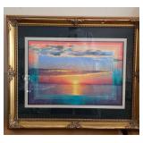 J - FRAMED ART 22X25" (E79)