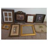 J - LOT OF FRAMED ART & FRAMES (B41)
