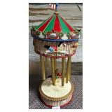 311 - VTG AVON CHRISTMAS MUSICAL CHIMES CAROUSEL