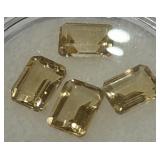 3.89CT CITRINE GEMSTONES