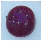 10.27CT CABOCHON RUBY GEMSTONE