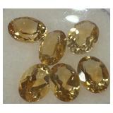 4.12CT CITRINE GEMSTONES