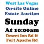 Sun.@10am - West Las Vegas Estate Online Auction 10/26