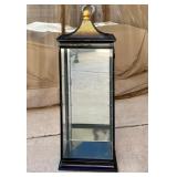 777 - LARGE VINTAGE ASIAN DISPLAY CABINET W/ GLASS
