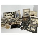 777 - HUGE LOT OF ANTIQUE PHOTOS, CABINET CARDS, T