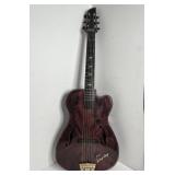 777 - VINTAGE SEARS WING DING KIDS GUITAR - 12"X 3