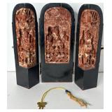 777 - ANTIQUE BUTSUDAN BUDDHIST SHRINE - 10X5X12"