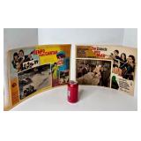 777 - LOT OF 2 LARGE VINTAGE MOVIE LOBBY CARDS