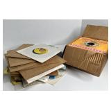 777 - HUGE LOT OF VINTAGE 45 RPM RECORDS