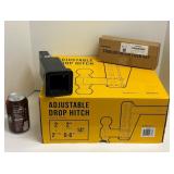 777 - BRAND NEW ADJUSTABLE DROP HITCH IN BOX W/ TR