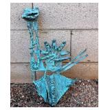 777 - LARGE ONE OF A KIND STATUE OF LIBERTY SCULPT