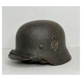 777 - WW2 GERMAN HELMET - SINGLE DECAL M40 W/ LINE