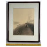 777 - RARE SIGNED LITHOGRAPH IN ORIGINAL FRAME